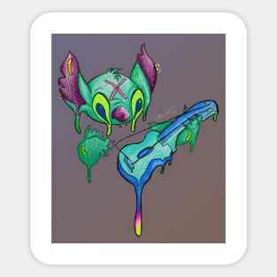 Dripping Stitch Sticker